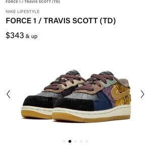 Travis scott Cactus Jack baby sneakers 🌵